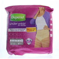 Depend Pants super maat L (9 st)