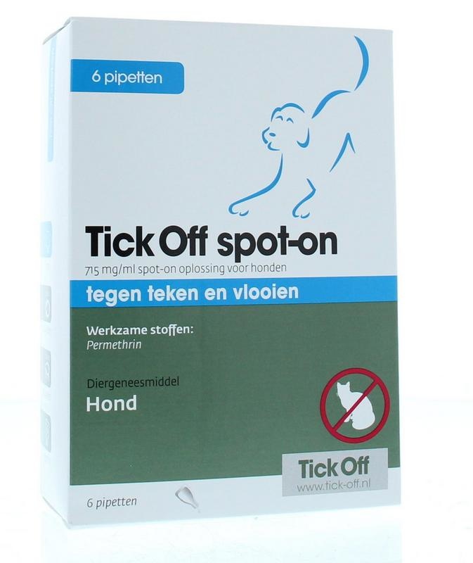 Exil Tick off knijpampul hond 1ml (6 Ampullen)