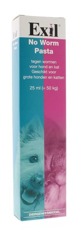 Exil Exil No worm pasta hond/kat (25 ml)