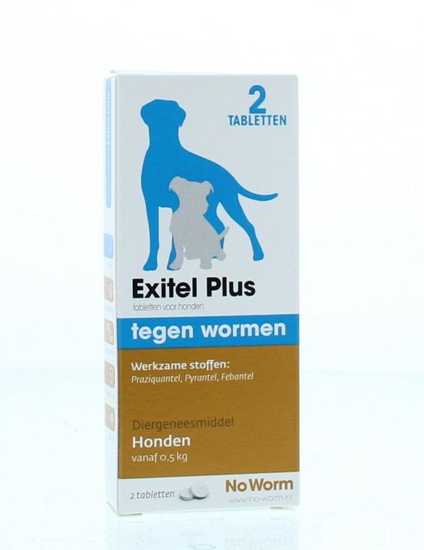 Exil Exil No worm hond small (2 tab)