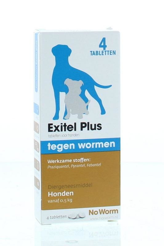 Exitel Exitel No worm hond medium (4 tab)