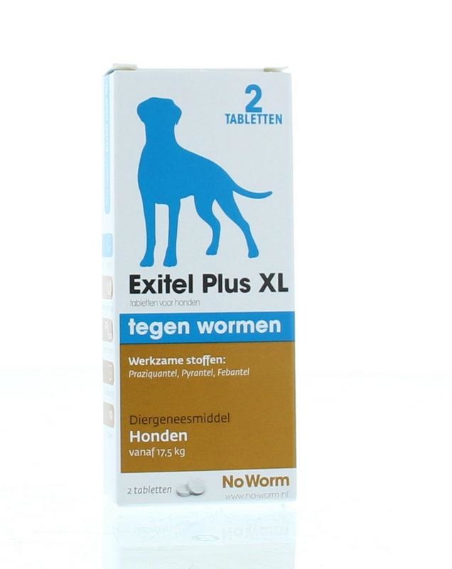 Exil Exil No worm hond large (2 tab)