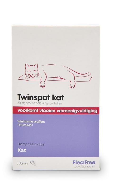 Exil Exil Flea free twinspot kat (2 st)