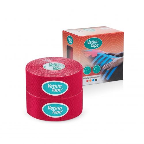 Vetkintape Vetkintape Red 3 cm x 5 m rol (2 st)