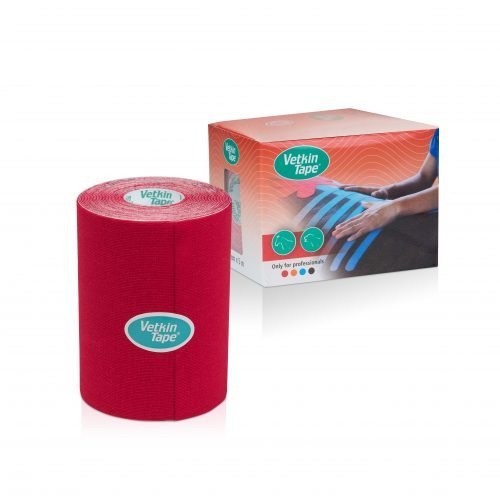 Vetkintape Vetkintape Red 10 cm x 5 m rol (1 st)