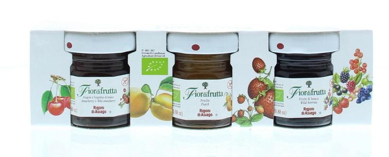Fiordifrutta Fiordifrutta Fruitbeleg mix 25 gr bio (75 gr)