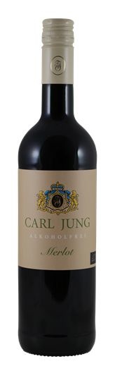 Carl Jung Merlot alcoholvrij bio (750 Milliliter)