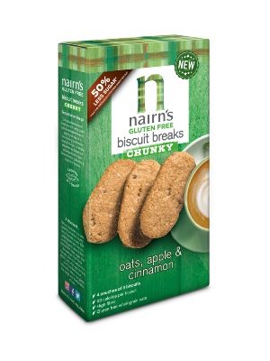 Nairns Nairns Biscuit breaks oats apple & cinnamon (160 gr)