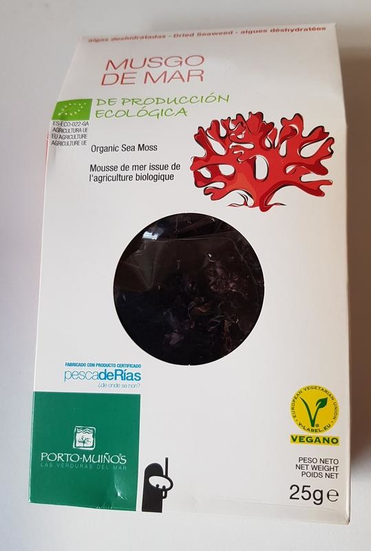 Porto Muinos Sea moss bio (25 gram)