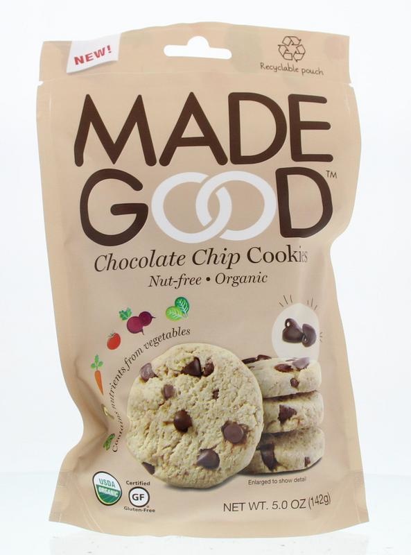 Made Good Made Good Crunchy cookies chocolate chip (142 gr)