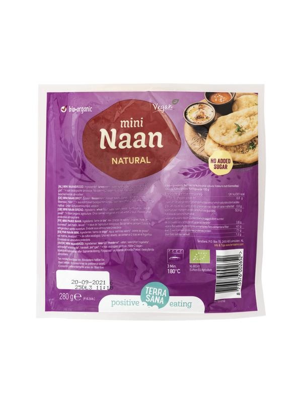 Terrasana Terrasana Mini-naan naturel bio (280 gr)