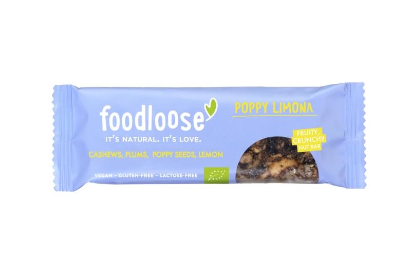 Foodloose Foodloose Poppy limona notenreep bio (35 gr)