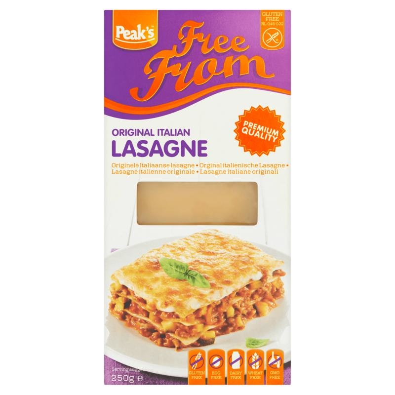 Peak's Peak's Lasagne glutenvrij (250 gr)