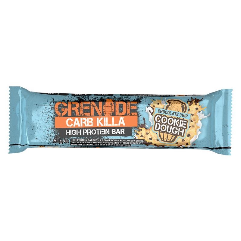 Grenade Grenade High proteine reep chocolate chip cookie dough (60 gr)