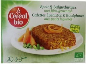 Cereal Bio Cereal Bio Spelt & bulgur burger met fijne groenten bio (200 gr)