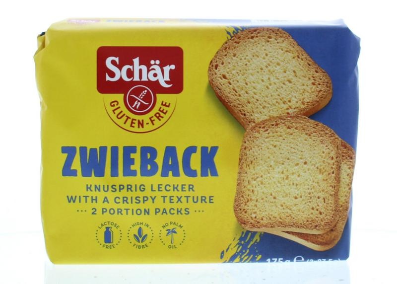 Dr Schar Dr Schar Zwieback (beschuitbrood) (175 gr)