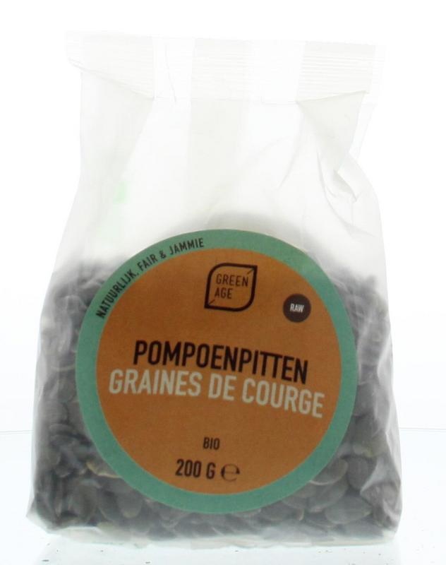 Greenage Greenage Pompoenpitten bio (200 gr)