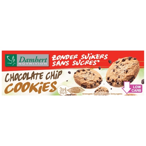 Damhert Damhert Chocolate chips cookie (90 gr)