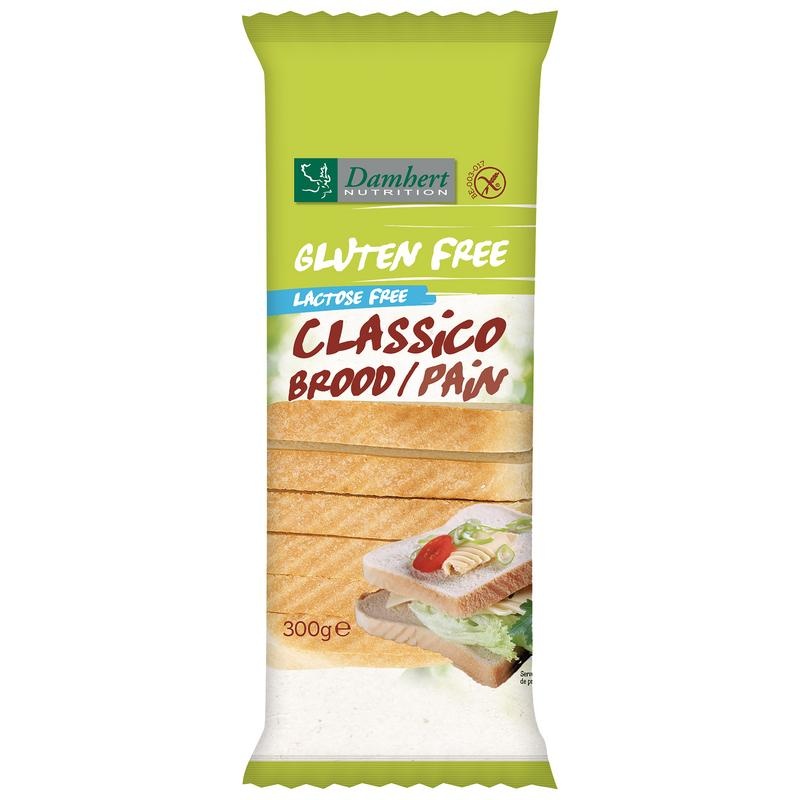 Damhert Classico brood glutenvrij (300 gr)