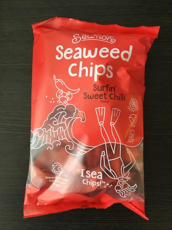 Seamore Zeewier tortilla chips surfin sweet chilli (135 gram)