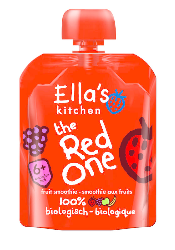 Ella's Kitchen Ella's Kitchen The red one 6+ maanden bio (90 gr)