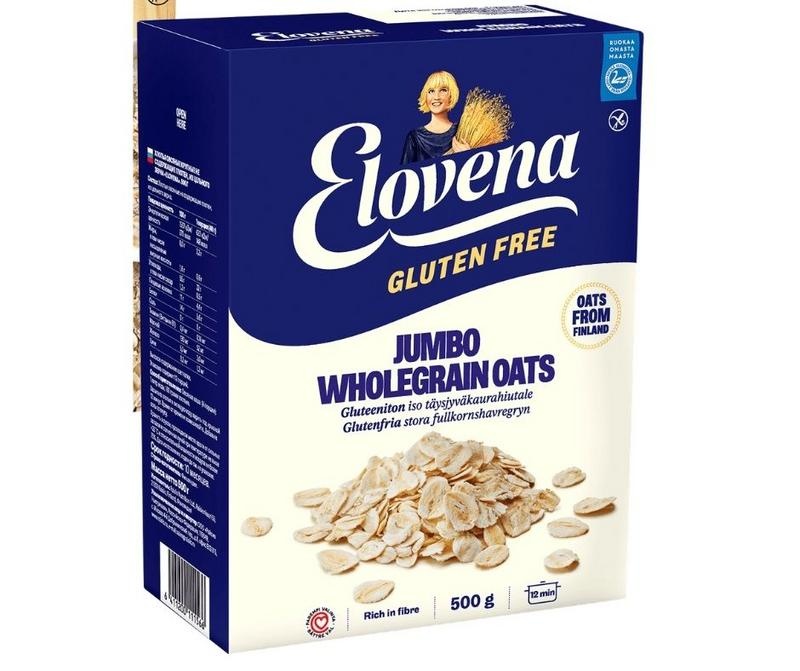 Elovena Elovena Havervlokken glutenvrij (500 gr)