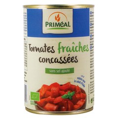 Primeal Tomatensaus met stukjes bio (400 gr)