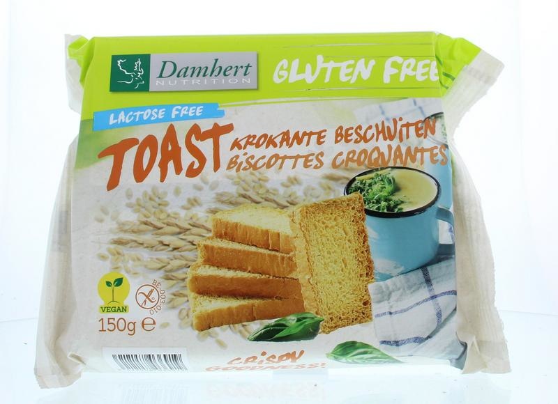 Damhert Damhert Toast glutenvrij (150 gr)