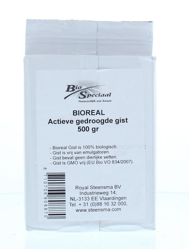 Bioreal Bioreal Gist gedroogd bio (500 gr)