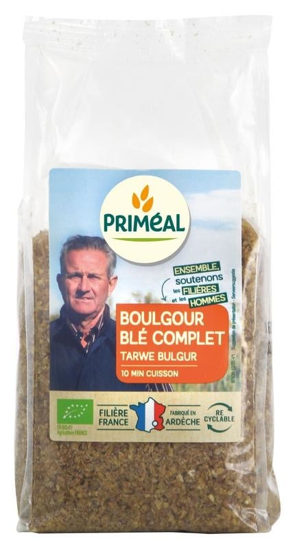 Primeal Tarwe bulgur Frankrijk bio (400 gram)