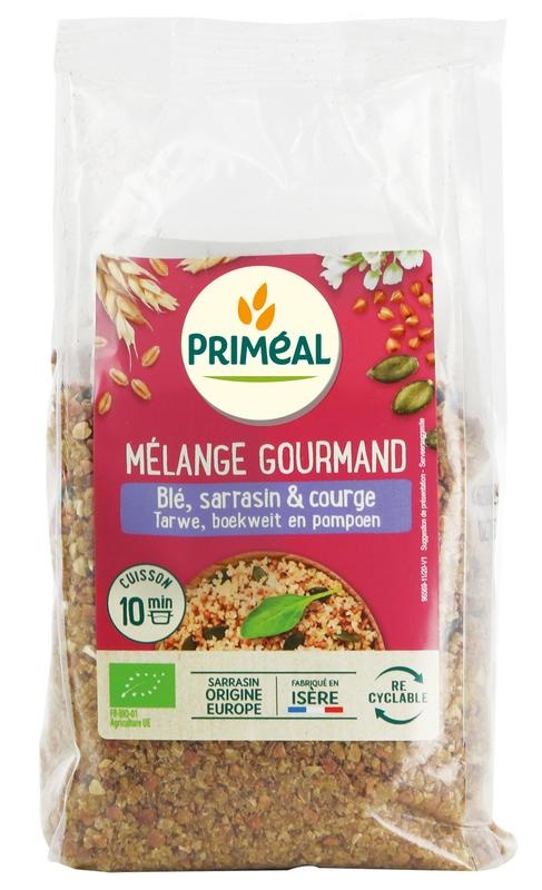 Primeal Primeal Granenmix tarwe boekweit pompoen bio (400 gr)