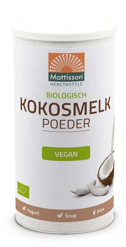 Mattisson Mattisson Kokosmelk poeder bio (200 gr)