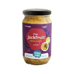 Terrasana Thaise groene curry jackfruit bio (350 gr)