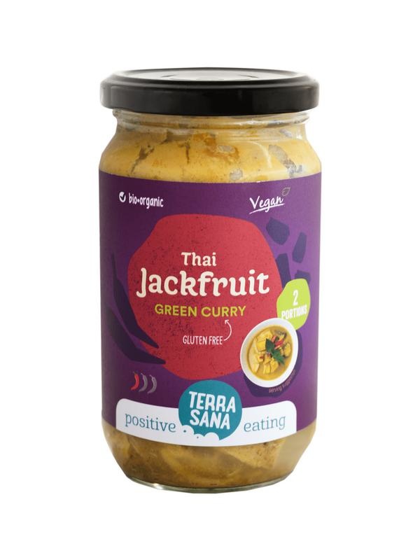 Terrasana Terrasana Thaise groene curry jackfruit bio (350 gr)