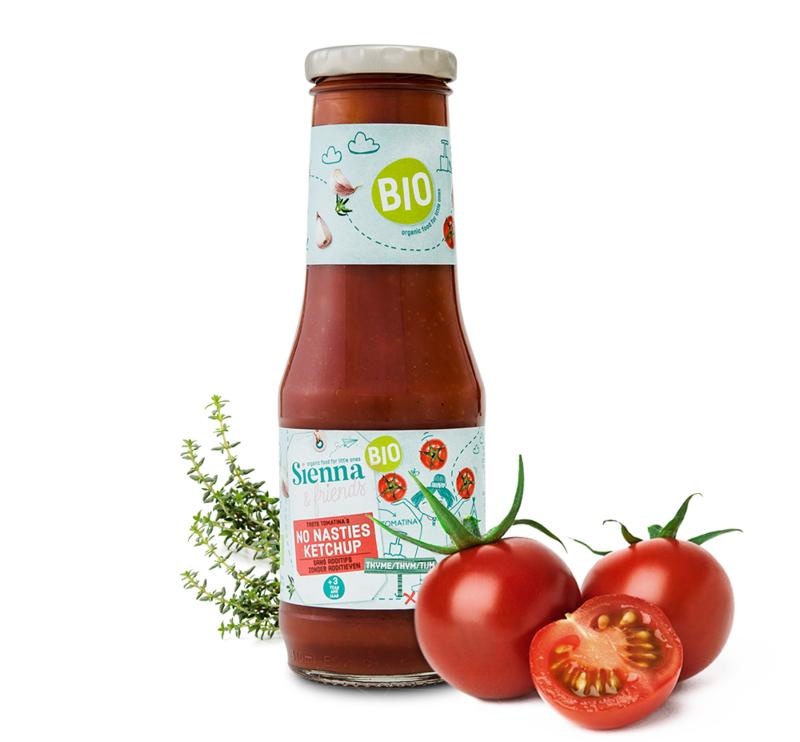 Sienna & Friends No nasties ketchup bio (300 gram)