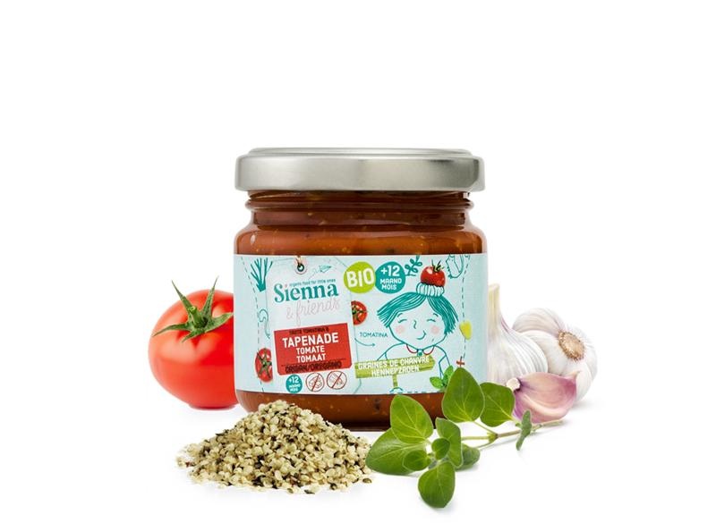 Sienna & Friends Spread tomaat & oregano bio (90 gram)