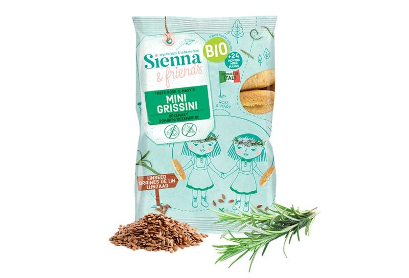 Sienna & Friends Sienna & Friends Mini grissini rozemarijn bio (20 gr)