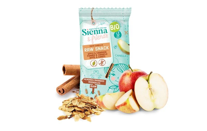 Sienna & Friends Sienna & Friends Raw snack appel & kaneel bio (20 gr)