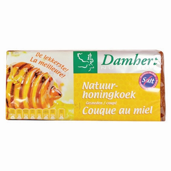 Damhert Damhert Honingkoek zonder zout (500 gr)