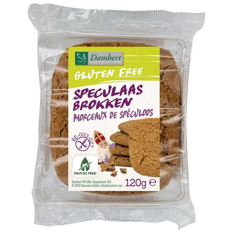 Damhert Damhert Speculaasbrok glutenvrij (120 gr)