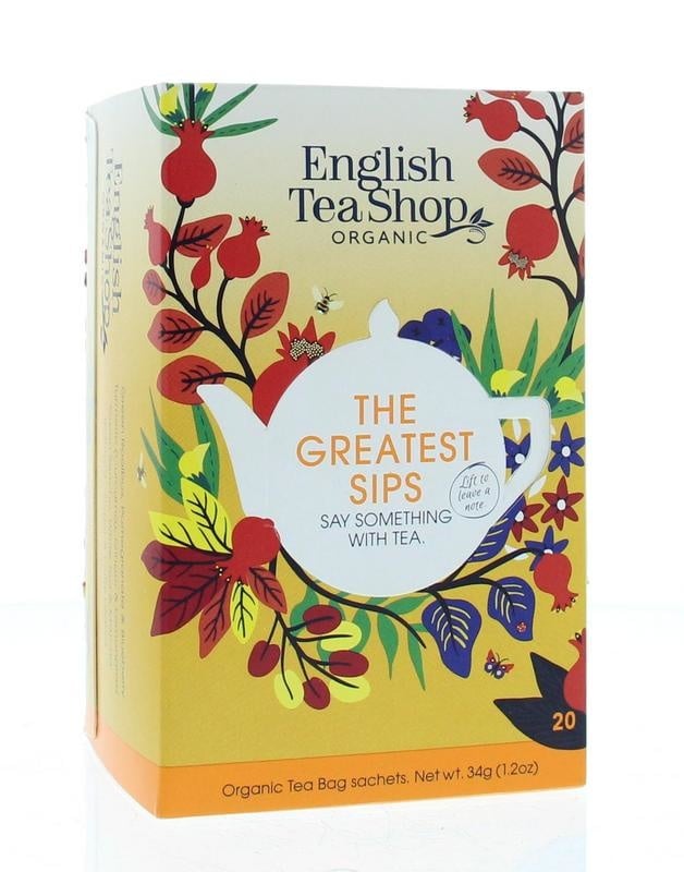 English Tea Shop Greatest sips bio (20 zakjes)