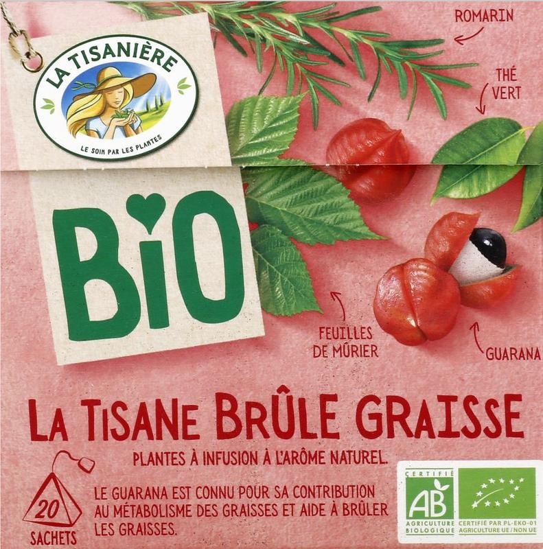 La Tisaniere La Tisaniere Brule graisse bio (20 Zakjes)