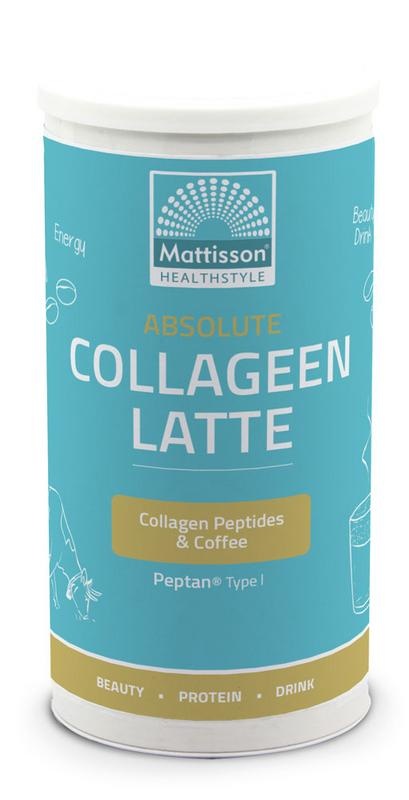 Mattisson Mattisson Absolute collageen & latte instant coffee drink (180 gr)