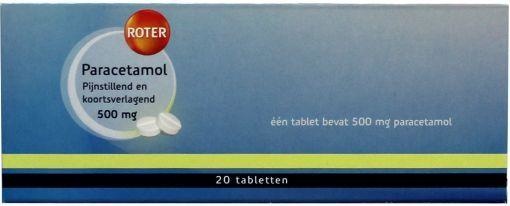 Roter Roter Paracetamol 500 mg (20 tab)