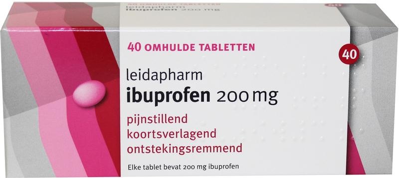 Leidapharm Leidapharm Ibuprofen 200mg (40 tab)