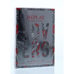 Replay Signature lovers men eau de toilette (50 ml)