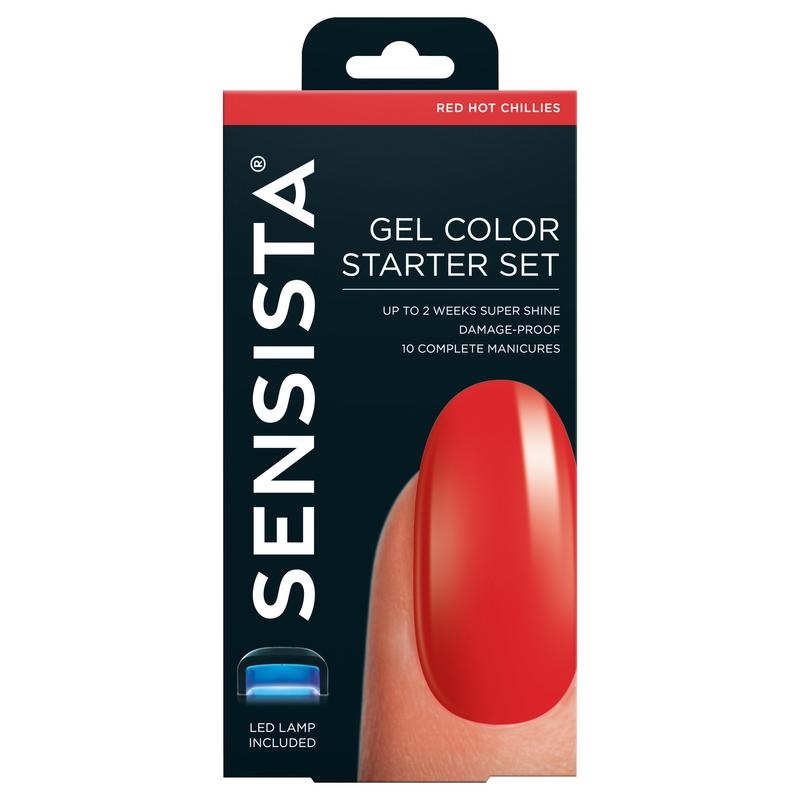 Sensista Sensista Gel starter set red hot (1 st)