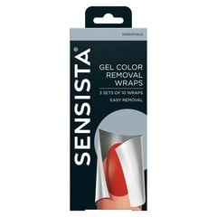 Sensista Gel color removal wrap 3 x 10 (30 st)