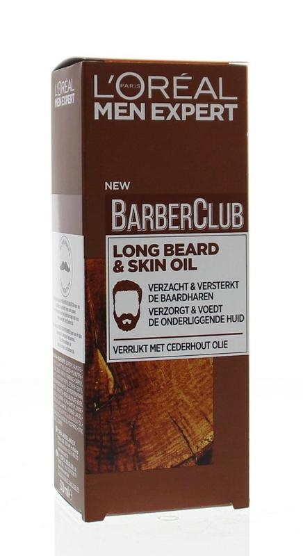 Loreal Loreal Barber club long beard & skin oil (30 ml)