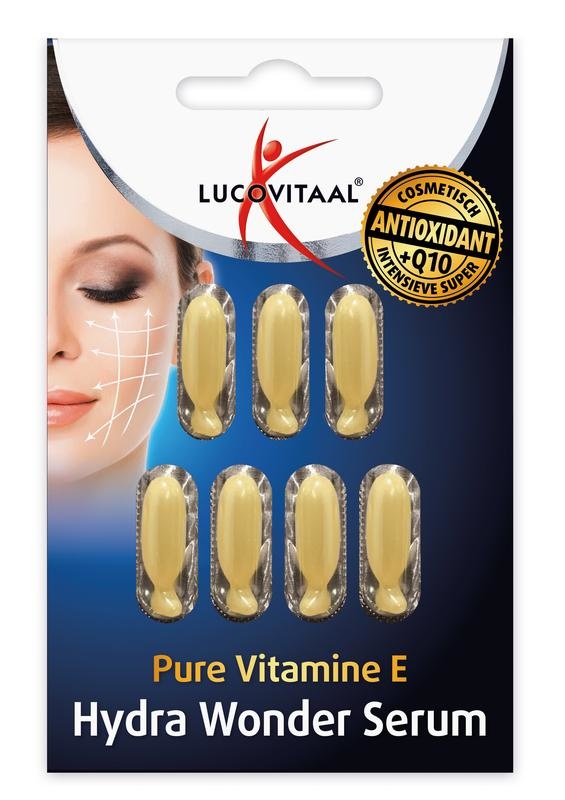 Lucovitaal Lucovitaal Vitamine E hydra wonder serum (7 caps)